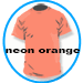 neon orange t-shirt color